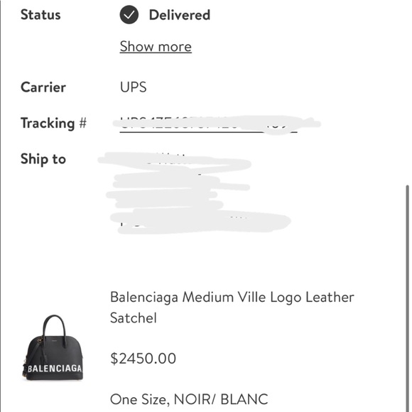 Balenciaga Ville Medium Satchel Bag - Picture 9 of 15